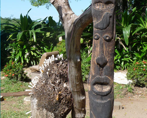 Totem playa grande